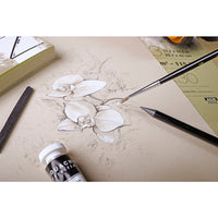 Clairefontaine Paint'On Mix Media blok 250 g 30L ljepljen Natural