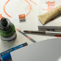 Clairefontaine Paint'On Mix Media blok 250 g 40L lijepljeni Extra White