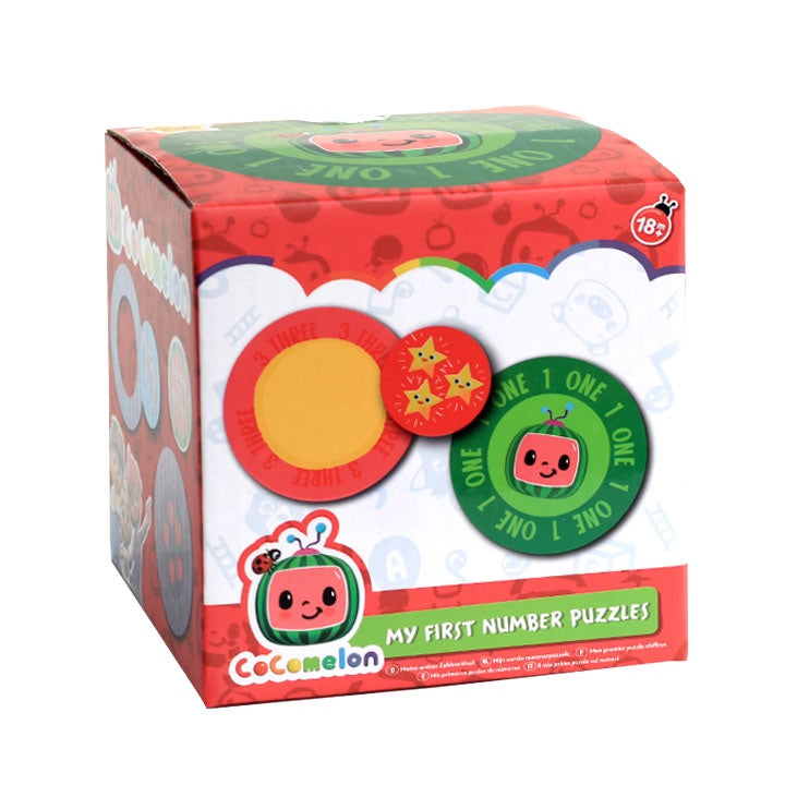 Cocomelon moje prve puzzle brojevi, edukativna igračka za učenje brojeva kroz igru.