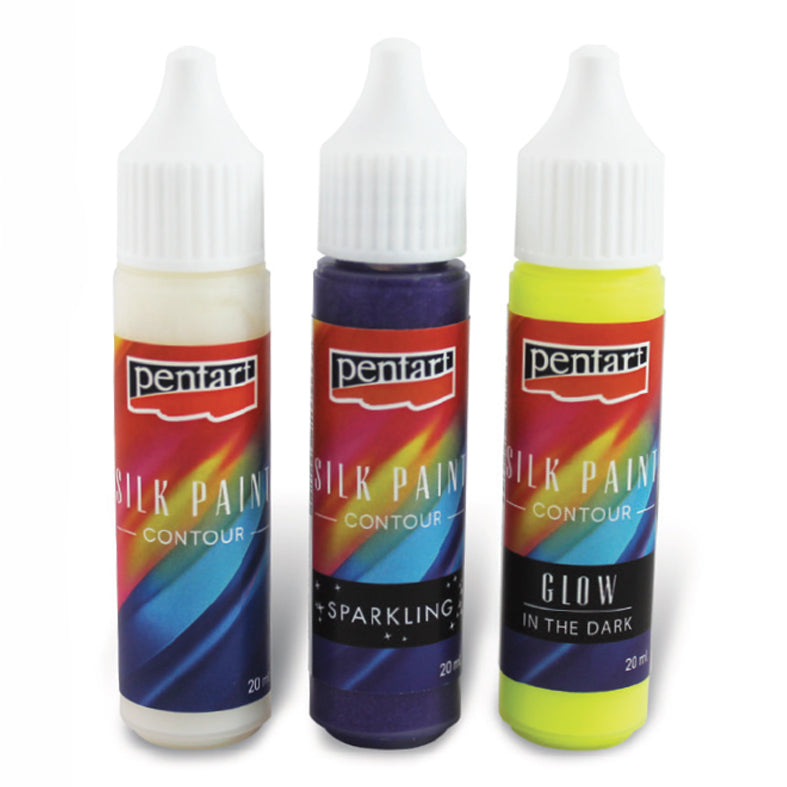 Kontura za svilu Pentart - 20 ml – transparent