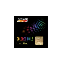 Colored foil sheets 14x14 cm 5 gold – barok