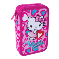 Colorino dvospratna puna pernica Jumper 2 Hello Kitty – Hello Kitty roza