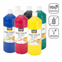 Creall tempere, 1 000 ml, miks boja – 6 ×