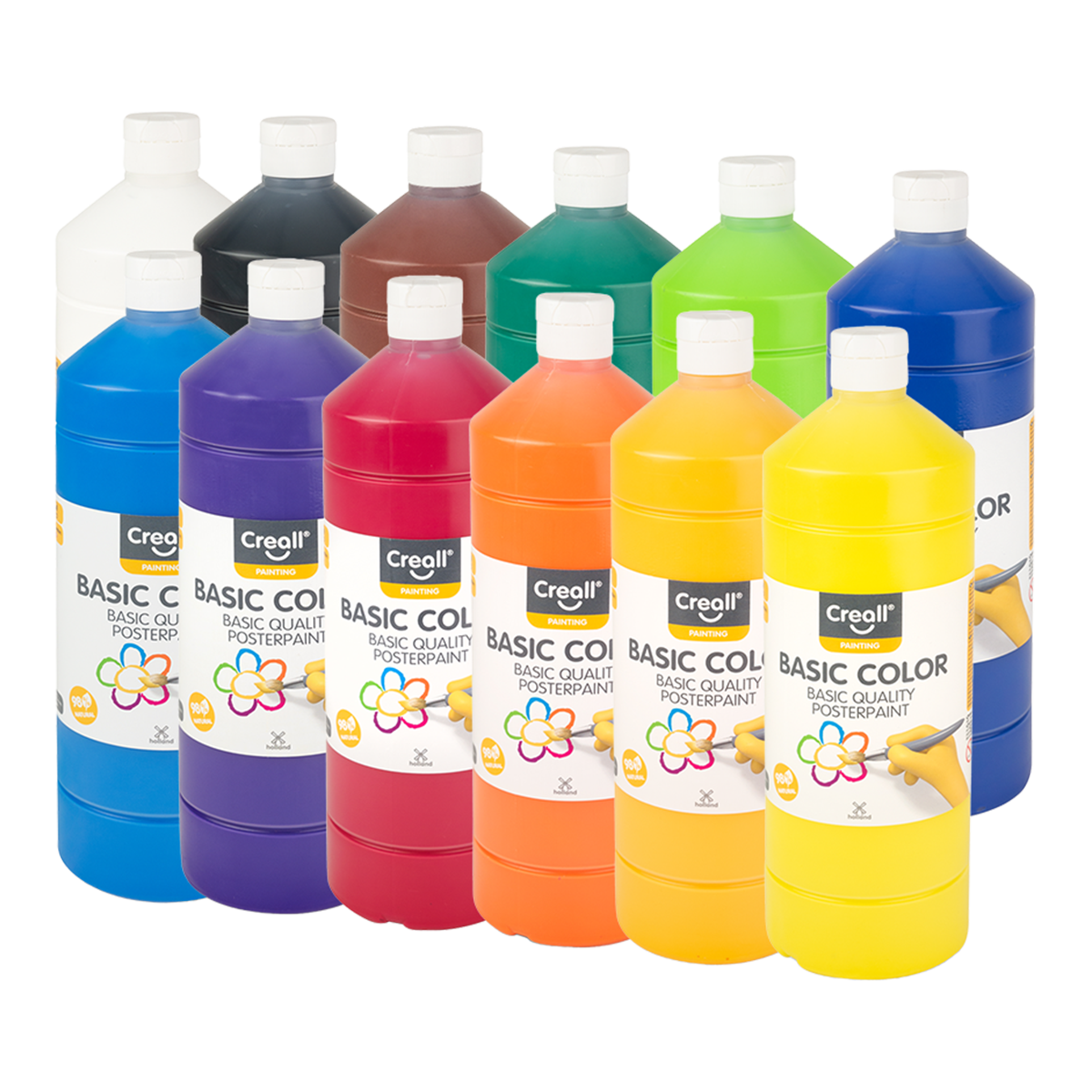 Creall tempere, 1 000 ml, miks boja