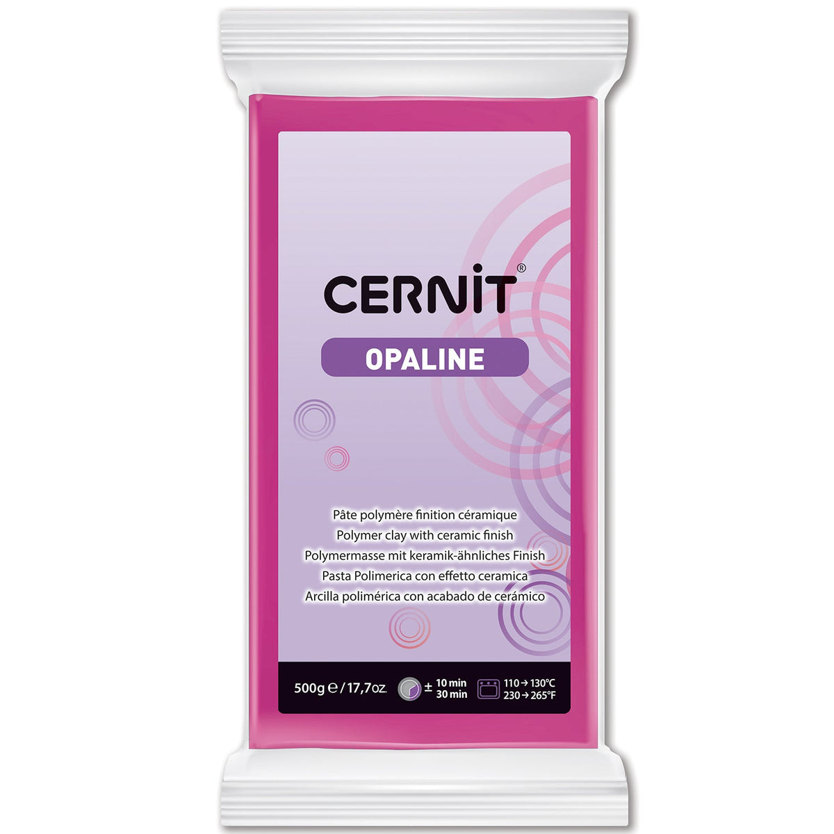Polimerna masa CERNIT Opaline 500 g – Magenta