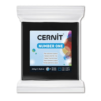 Masa za modeliranje Cernit NUMBER ONE 250g - izaberite boju – Black