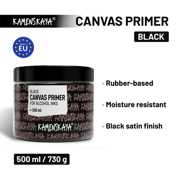 Crni temeljni premaz za platno KAMENSKAYA — slika 5