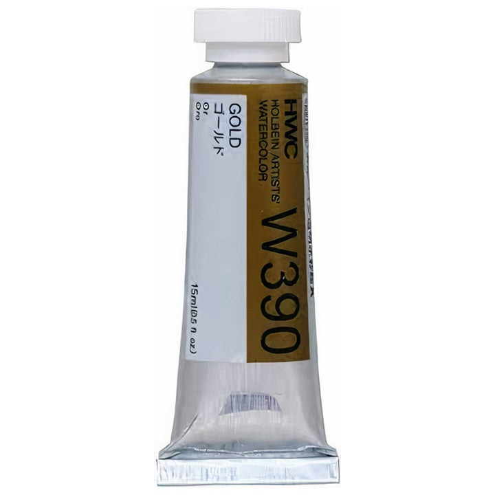 Profesionalne vodene boje Holbein Artists 15 ml – zlatna