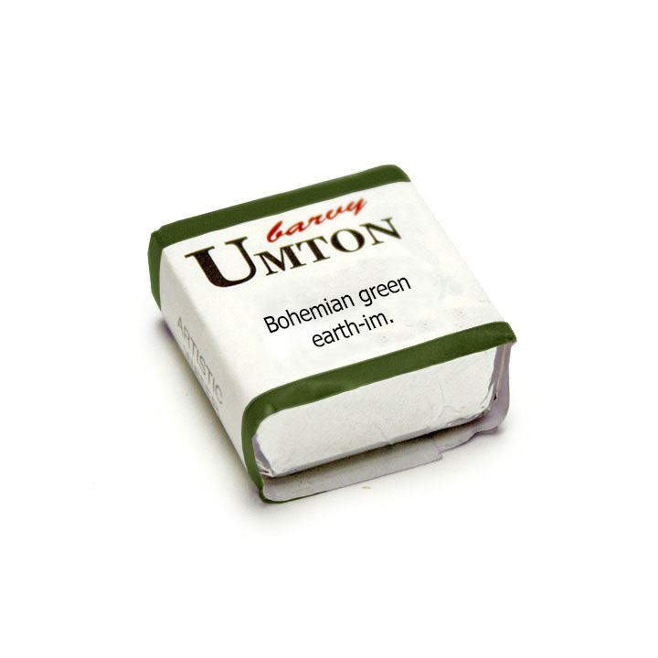 Akvarel boja UMTON 2.6 ml - izaberite nijansu – Bohemian zelena zemlja - im.