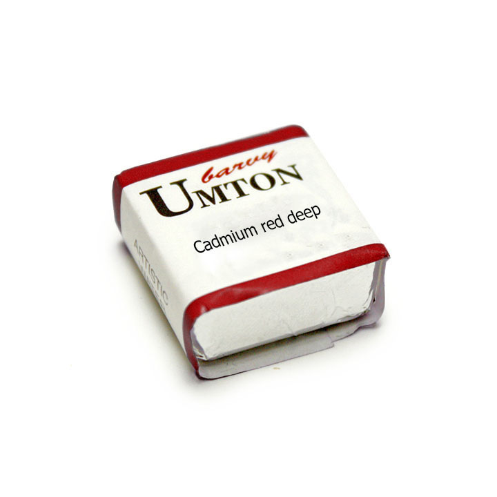 Akvarel boja UMTON 2.6 ml - izaberite nijansu – Cadmium crvena duboka