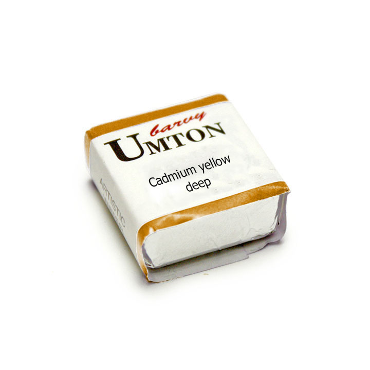 Akvarel boja UMTON 2.6 ml - izaberite nijansu – Cadmium žuta duboka
