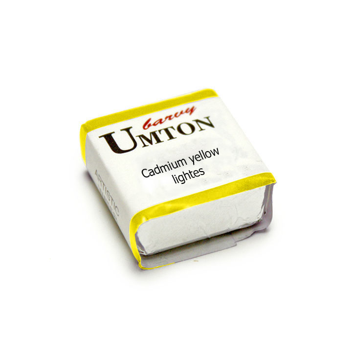 Akvarel boja UMTON 2.6 ml - izaberite nijansu – Cadmium žuta najsvjetlija