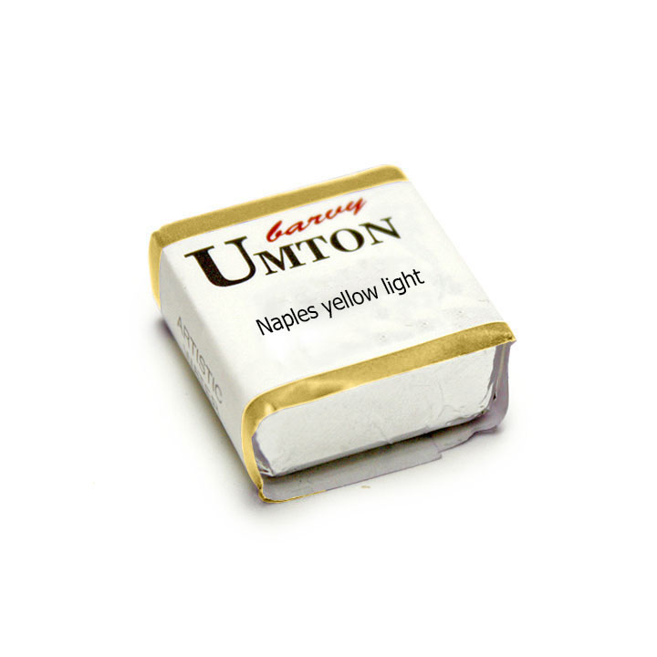Akvarel boja UMTON 2.6 ml - izaberite nijansu – Naples žuta svijetla