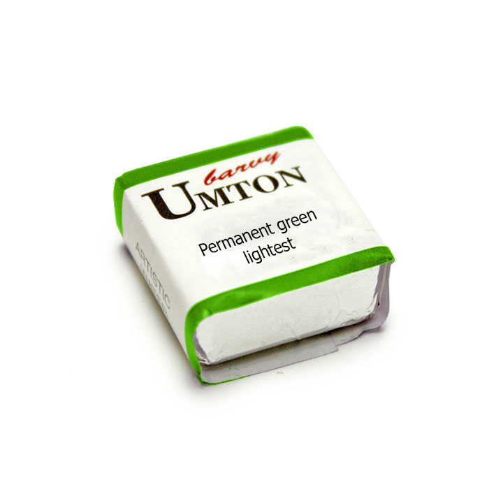 Akvarel boja UMTON 2.6 ml - izaberite nijansu – Permanent zelena najsvjetlija