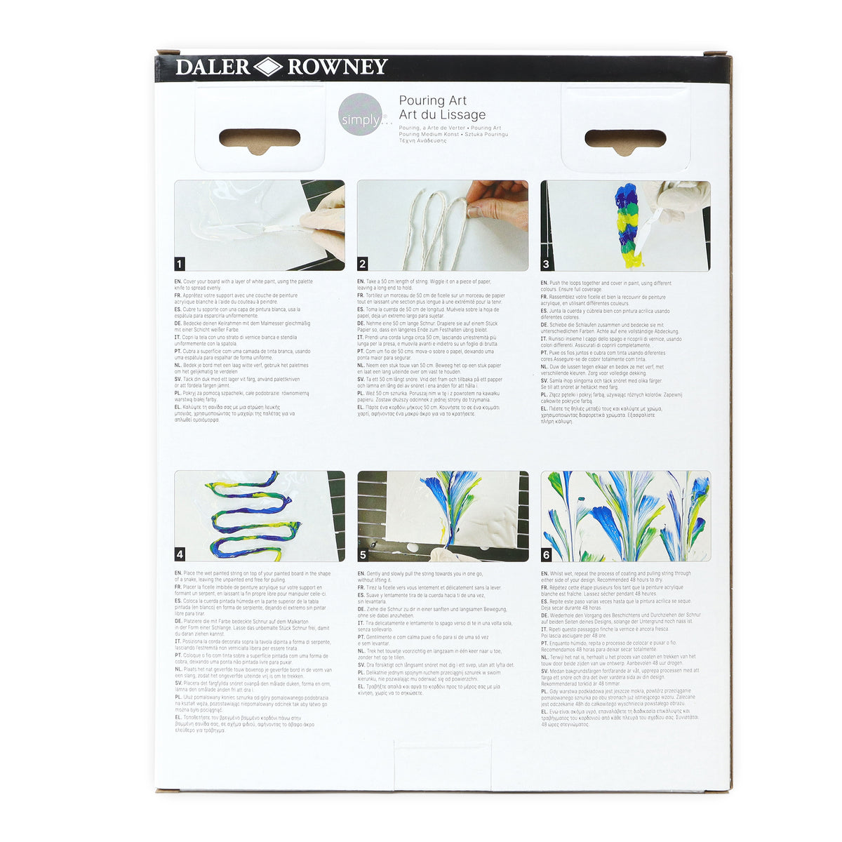 DALER ROWNEY D&R Simply kompletni set za pouring