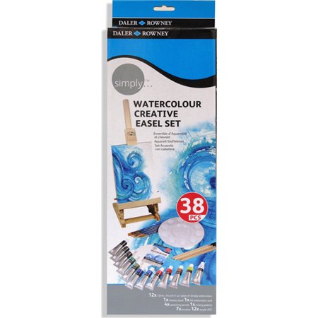 DALER ROWNEY Simply set akvarelnih boja s priborom – 38 kom