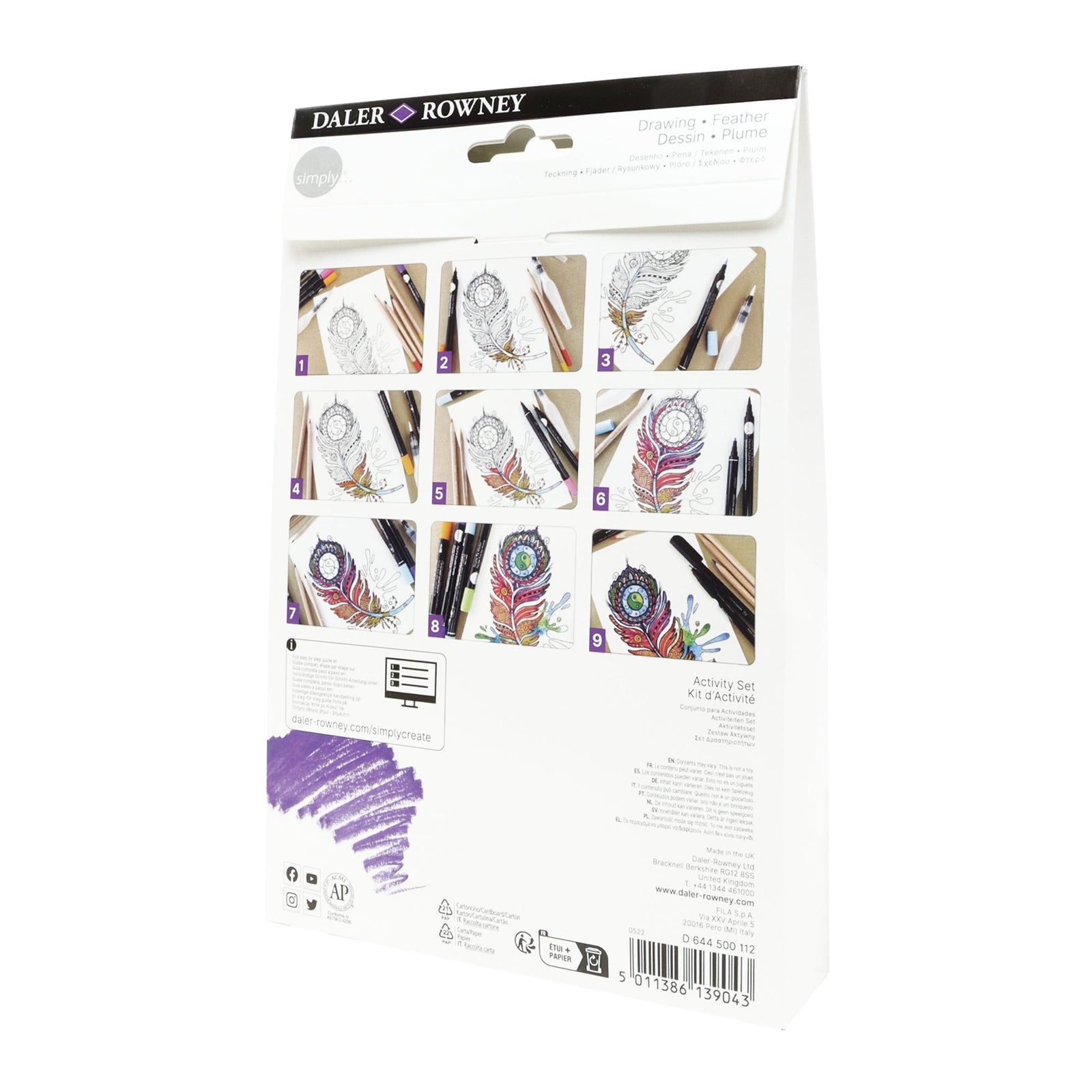 DALER ROWNEY D&R Simply početni set za crtanje