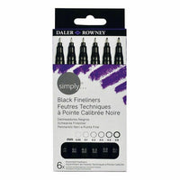 DALER ROWNEY D&R Simply set linera 0,05 do 0,8 mm