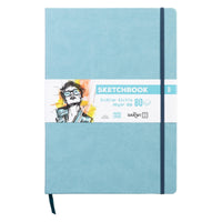 DARWI blok za skiciranje Soft Blue A4 140 g/m² 80 listova
