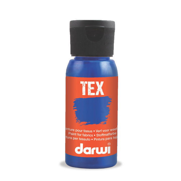 Kvalitetna DARWI TEX boja za tekstil u bočici od 50 ml