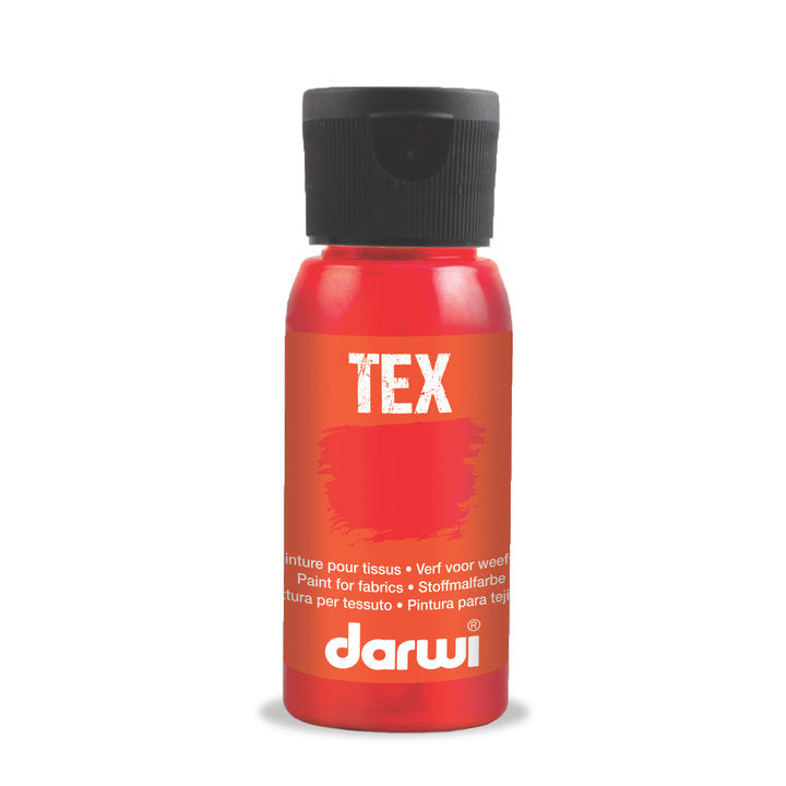 Detalj pakovanja DARWI TEX boje za tekstil 50 ml