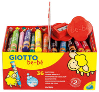 Debele okrugle drvene bojice GIOTTO be-bè školsko pakovanje