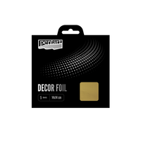Decor foils metallic 14 x – zlatna cm