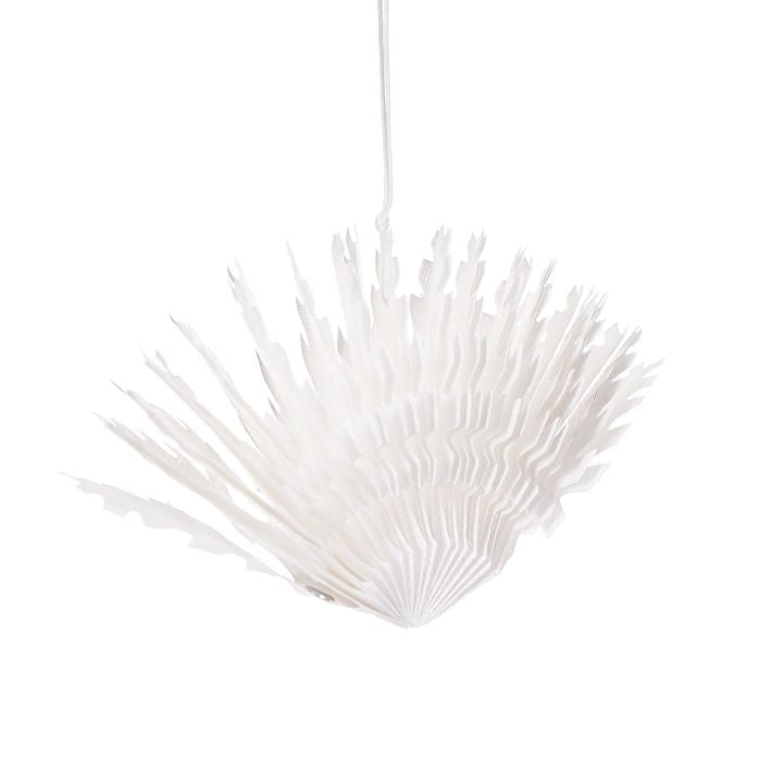 Dekoracija od papira pahuljica 20 cm — slika 3