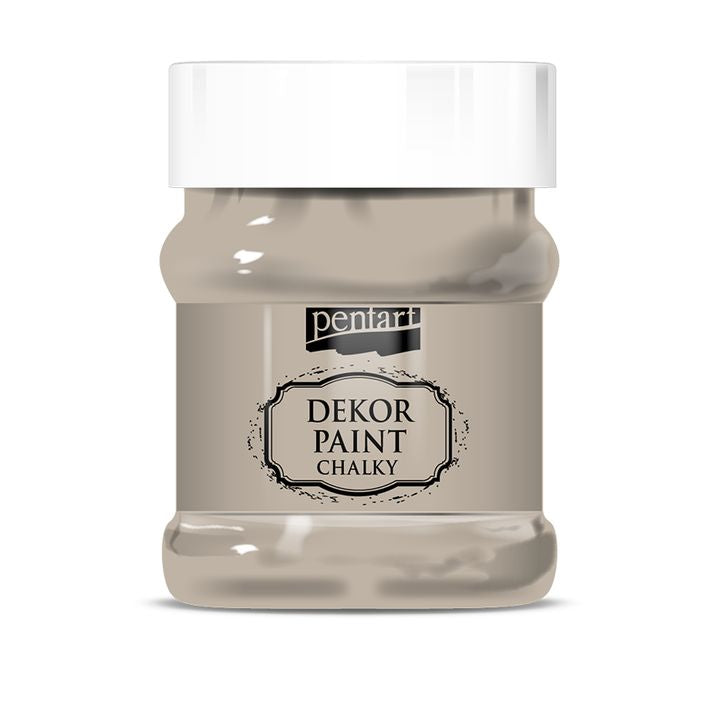 Dekorativna boja kreda Chalki Pentart 230 ml - razne nijanse – badem