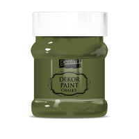 Dekorativna boja kreda Chalki Pentart 230 ml - razne nijanse – trnova zelena
