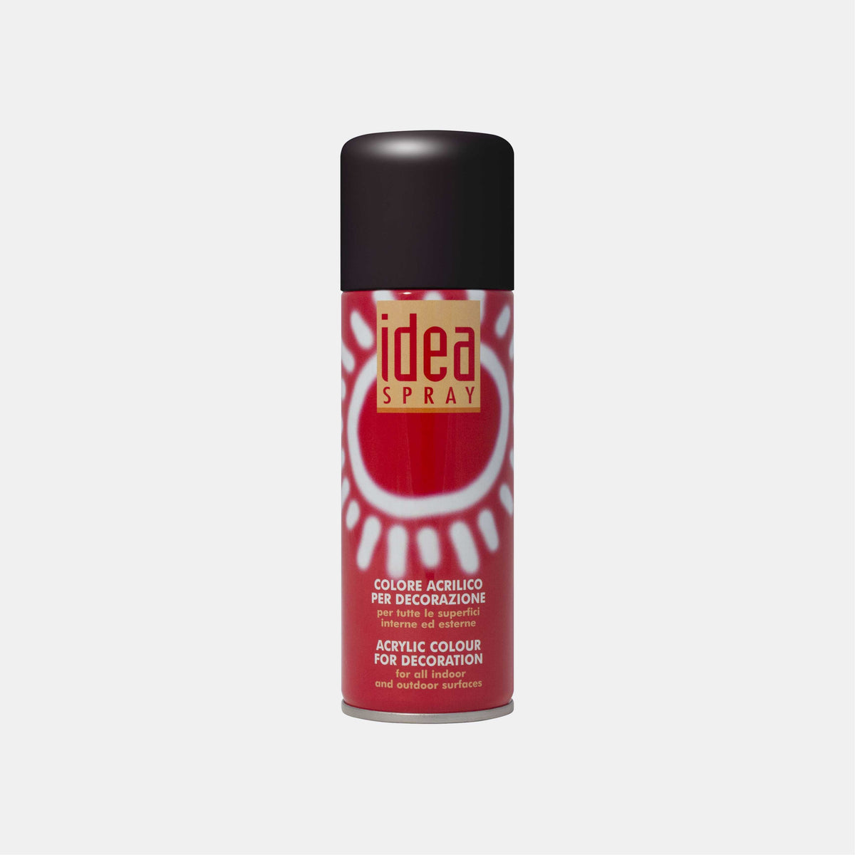 Dekorativna akrilna boja u spreju i lak MAIMERI Idea Spray 200 ml – Crna
