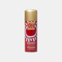 Dekorativna akrilna boja u spreju i lak MAIMERI Idea Spray 200 ml – Svijetlo zlatna