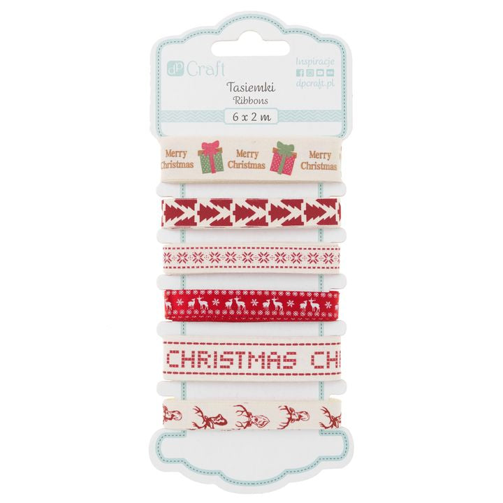 Dekorativna traka 6 komada | Scandi Christmas