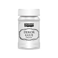 Bočica Pentart dekorativnog ljepljivog ljepila od 100 ml za kreativne umjetničke projekte.