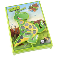 Dijelovi za Dino Surgery igru vještine sa Shake Action mehanizmom na stolu.