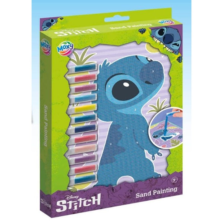 Disney set za slikanje pijeskom sa motivom Stitcha u originalnom pakovanju.