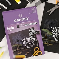 Dječiji blok za skiciranje CANSON Kids 220 g - 10 listova, 24 x 32 cm, ljepljen