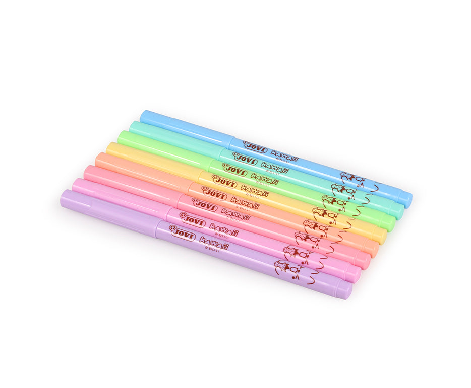 Dječiji flomasteri JOVI Kawaii / set od 8 kom - 3 mm