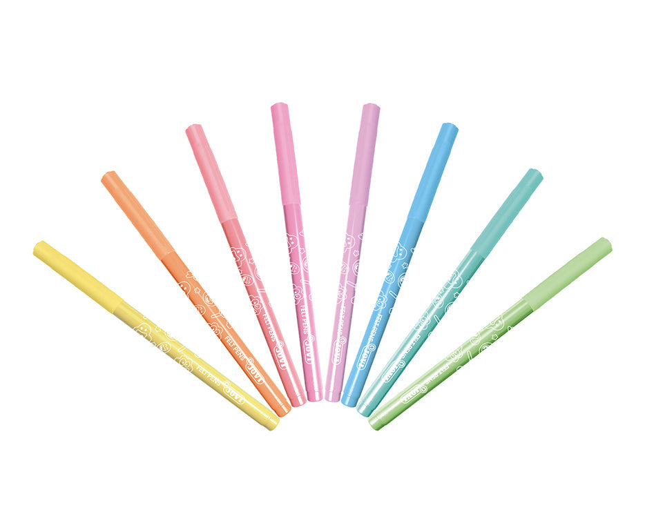 Dječiji flomasteri JOVI perivi pastelni 3 mm / set od 8 kom