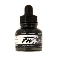 FW artist akrilni atrament 29.5 ml - više nijansi – Black India