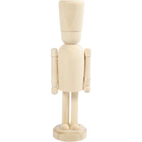 Drvena figura za dekoraciju - Orašar 18 cm — slika 1
