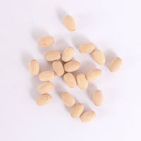 Drvene ovalne perle Pentart 15 mm, 20 kom