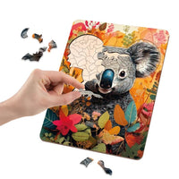 Složene drvene puzzle Koala MOXY sa detaljnim umjetničkim prikazom