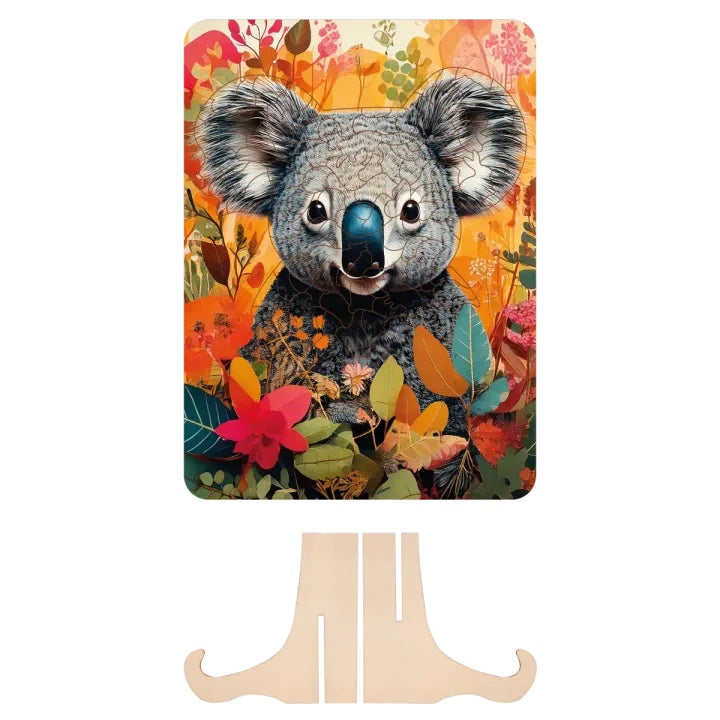 Drvene puzzle Koala MOXY kao kreativni poklon za ljubitelje umjetnosti