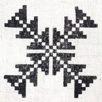 Detaljan prikaz drvenog pečata ROSA TALENT Geometry 9x9 cm sa geometrijskim uzorkom za umjetničke projekte.