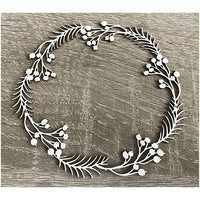 Drveni ukrasni element okvir - ornament - 1 kom