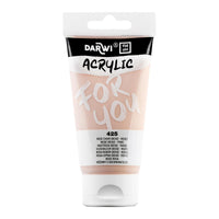 Akrilna boja DARWI Acryl 75 ml – Ružičasto bež