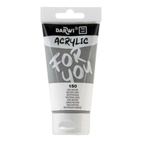 Akrilna boja DARWI Acryl 75 ml – Neutralno siva