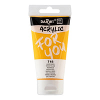 Akrilna boja DARWI Acryl 75 ml – Indijsko žuta