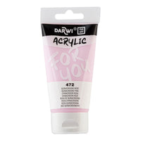 Akrilna boja DARWI Acryl 75 ml – Kvinakridon ružičasta